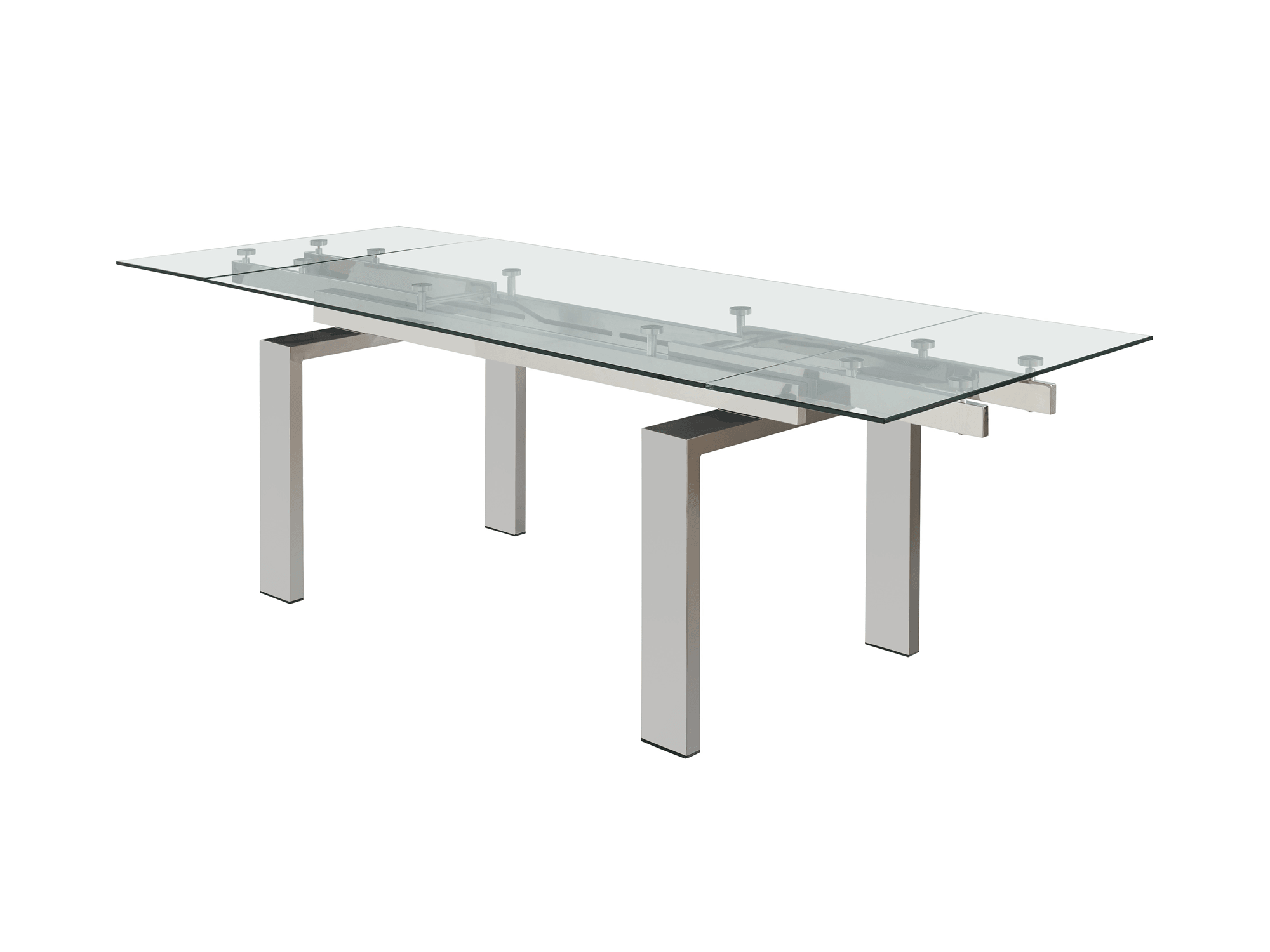 Survey Extension Dining Table - Euro Living Furniture